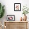 Americanflat Picture Frame with Mat - Photo Frame for Wall Display - Shatter Resistant Glass - Adjustable Hanging Hardware - Includes Easel